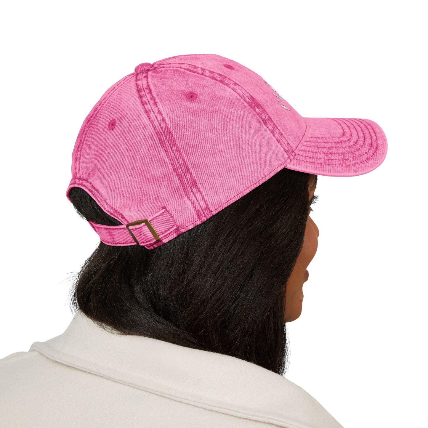 Vintage Embroidered Cap - FLOCK STAR, Casual Hat for Pastors, birdwatchers of all kinds