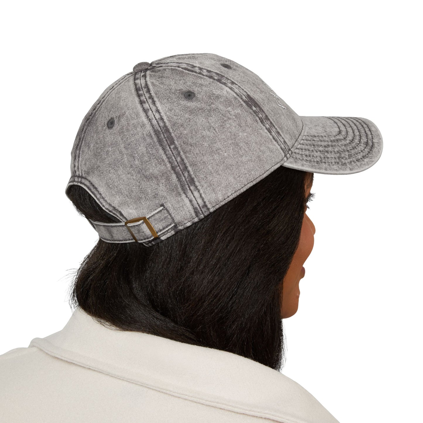 Vintage Embroidered Cap - FLOCK STAR, Casual Hat for Pastors, birdwatchers of all kinds